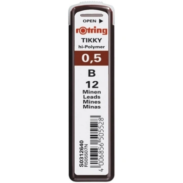 Rotring grafit 0.5mm/B S0312640