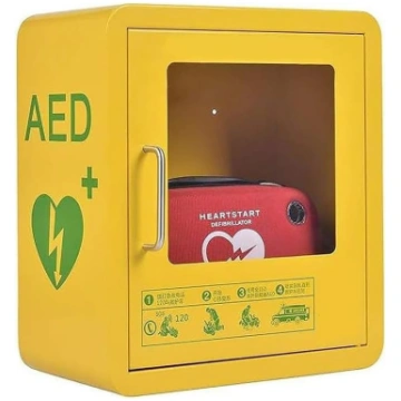 AED skapis, AED defibrilatora glabāšanas skapis, s