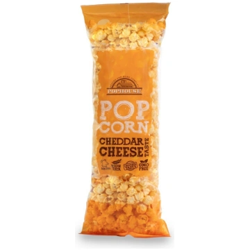 Popkorns POPHOUSE ar čedara siera garšu, 150g