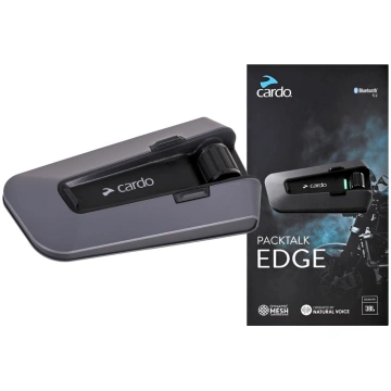Cardo packtalk edge single – motocikla iekšējā saz