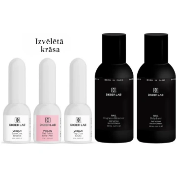 Vegānu klasisko nagu laka komplekts ar jūsu izvēlē