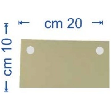 Filtra ieliktnis (10 gab.) 20x10cm Rover 4 PULCINO
