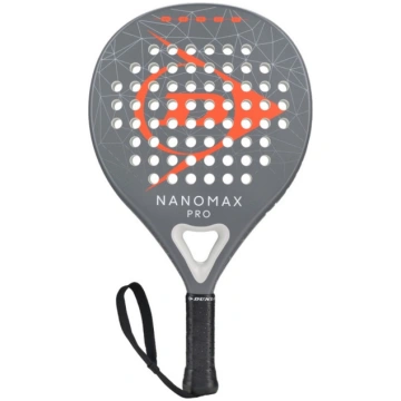 Padel tenisa rakete Dunlop Nanomax Pro, pelēka krā