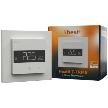 heat it TermoHeatit Z-TRM6 White RAL 9003 Z-Wave T