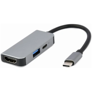 Gembird USB-C PD HDMI USB 3.1 Hub A-CM-COMBO3-02