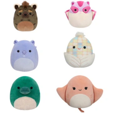 SQUISHMALLOWS Plīša rotaļlieta, 12 cm, W17 SQJW517