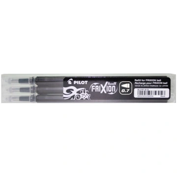 Pilot Refill Set 3x Frixion Black Black (BLS-FR7-B