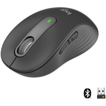 Logitech Signature M650 L, optiskā, melna - Bezvad