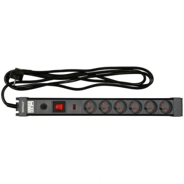 STHOR SURGE PROTECTOR POWER STRIP W.G. 6S 3M 72371