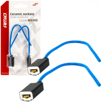 Spuldzes ligzda 2 pcs H1/H3 AMiO
