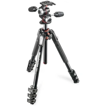 Manfrotto tripod 190XPRO4 with X-Pro 3-way head 80