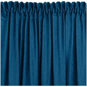 Chenila aizkari 280×175 indigo krāsā Homede