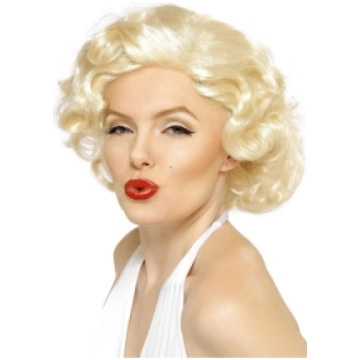 Blondīnes parūka Merilina Monro