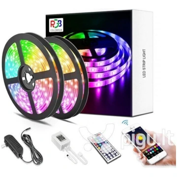 Smart RGB 5050 LED lente ar Bluetooth funkciju, 15
