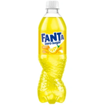 Gāzēts dzēriens FANTA Lemon Zero 0,5L D
