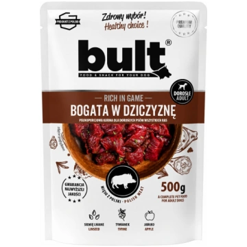 Bult ar brieža gaļu bagātināts maltas gaļas maisiņ