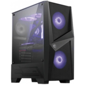 MSI MAG FORGE 100M PC Case, Mid-Tower, USB 3.2, Bl