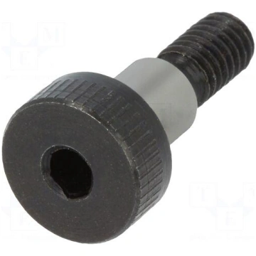 Shoulder screw | Mat: steel | Thread len: 8mm | Th