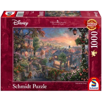 Schmidt Puzzle Disney Susi and Strolch 1000 - 5949