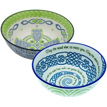 Ceramic Irish Tara Bowls Set of 2 Royal Tara