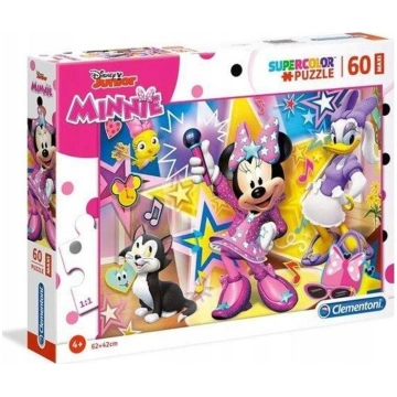 Clementoni Puzzle 60 Maxi Minnie Szczęśliwi nicy |