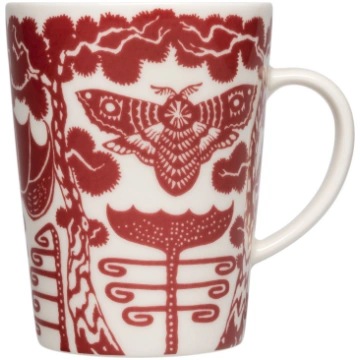 Mug 0,4 L Yö garnet red gift box IITTALA
