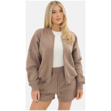 Jersey Bomber Zip Jacket