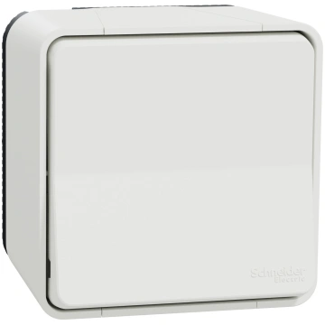 Schneider Electric pārslēdzis v/a 10A balts IP55 M