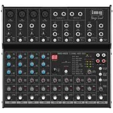 MIXER 8 CANALI 4 MONO+4 STEREO MONACOR