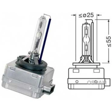 Xenon spuldze D1S Ledakcijas