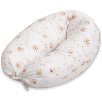 Sensillo XL Pregnancy Pillow DANDELIONS BEIGE ART#