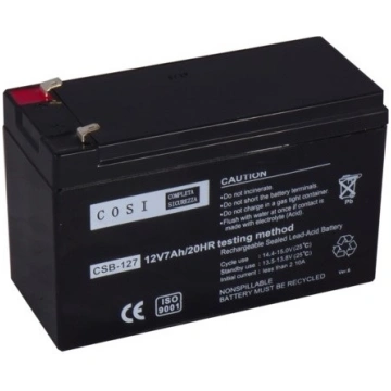 12V 7Ah akumulators :: AGM : VRLA :: 12 Volti, 7 a