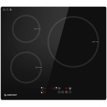 AMZCHEF CE-T-74IB3xyzf-CS 3-zone induction cooktop