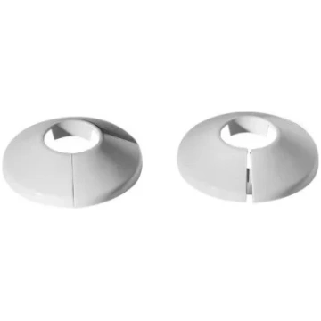 Sienas dekoratīvā rozete 28mm balta