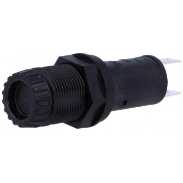 Fuse holder | cylindrical fuses | 5x20mm | 10A | M