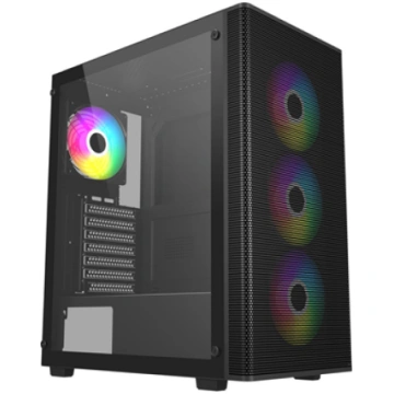 FSP Case | M220-BA | Black | Mid Tower | Power sup
