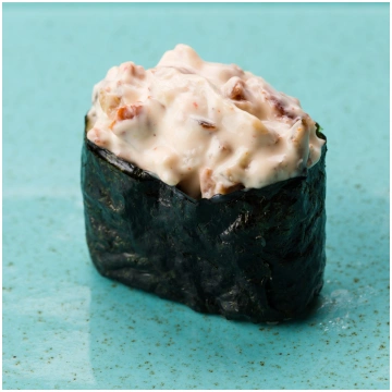 Labs darbs (Gunkan spicy unagi)