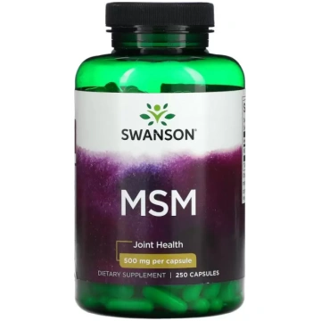 SWANSON MSM 250 caps