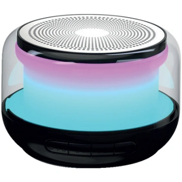 Setty Setty skaļrunis apaļš RGB GB-700 melns