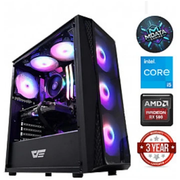i5-14400F 16GB 4TB SSD 1TB HDD RX580 NoOS | B2B Ga