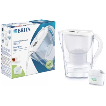 Ūdens filtra krūze Brita Marella 2.4 L Caurspīdīga