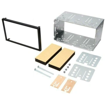 Universal mounting half frame; 2 DIN; Citroën,Ford