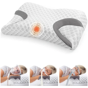 Hydomi CPAP atmiņas putu spilvens sānu gulētājiem,