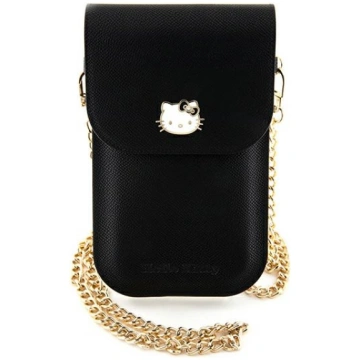 Hello Kitty Leather Metal Logo Chain pleca soma vi