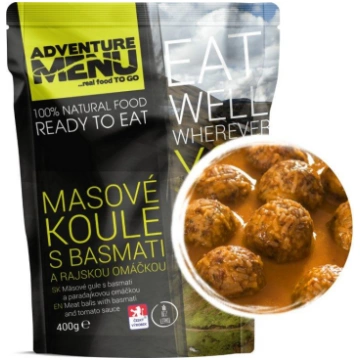 Meatballs with basmati and tomato sauce Adventure 