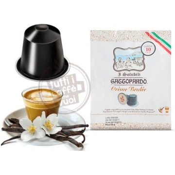 Capsule gattopardo creme brulee compatibili nespre