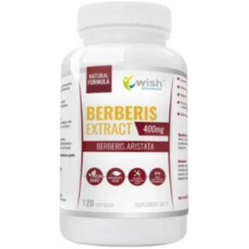 Berberis Extract 400 mg WISH Pharmaceutical 120 ca