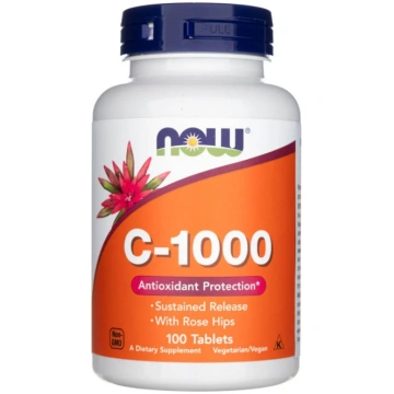 Now Foods C vitamīns-1000 - 100 tabletes