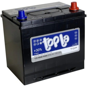 Akumulators Topla TT60JX, 12 V, 60 Ah, 600 A