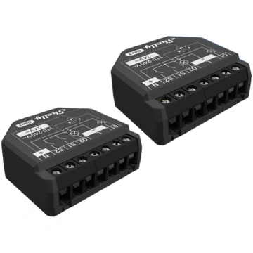 Shelly Set of 2 2PM Gen3 Wi-Fi/Bluetooth kontrolie